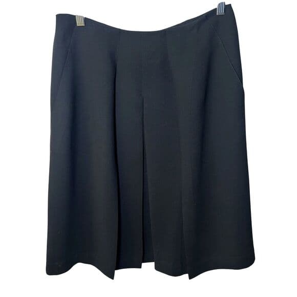 Vince A-line black midi skirt size 4 - Thumbnail 9