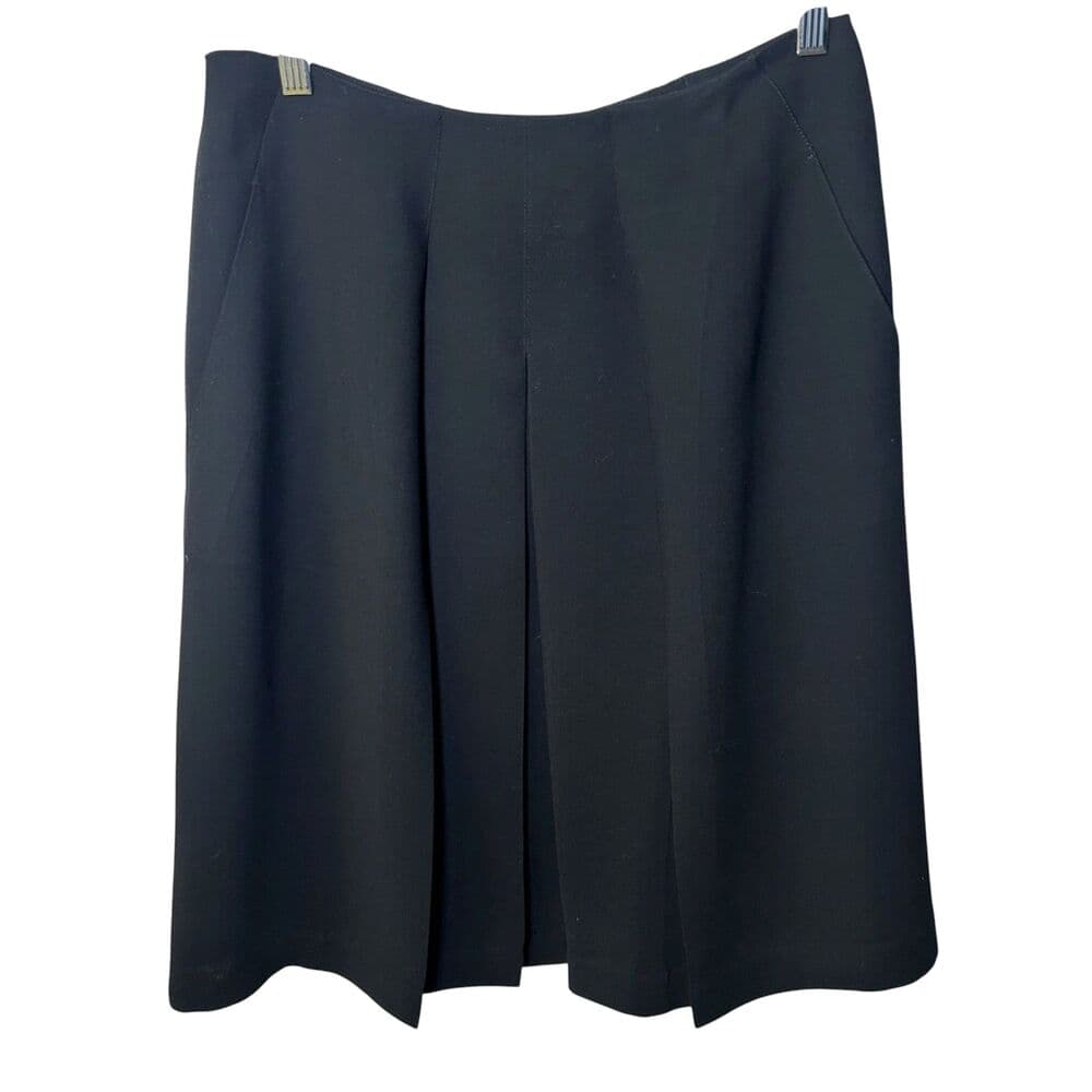 Vince A-line black midi skirt size 4 - Thumbnail 8