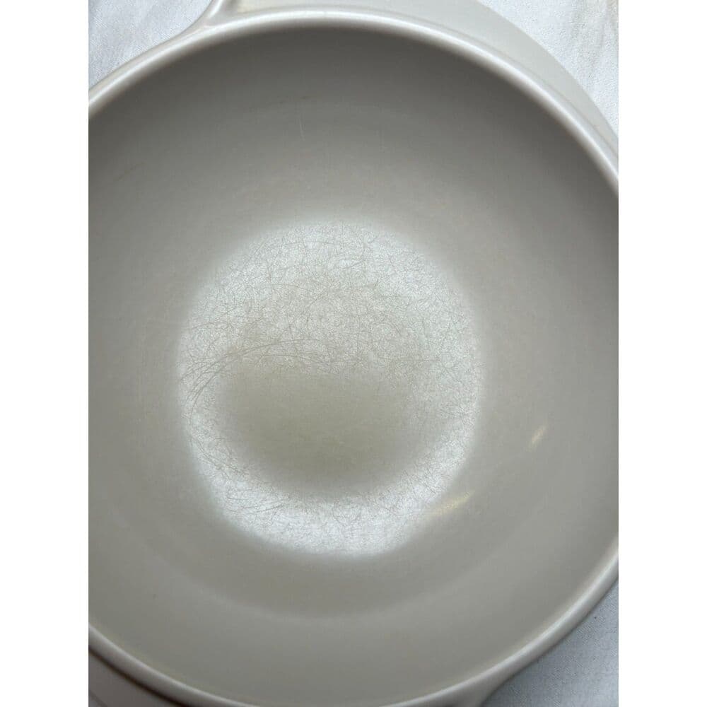 Set of 5 Vintage Boontonware Melamine Wing Bowls Gray MCM - Thumbnail 2