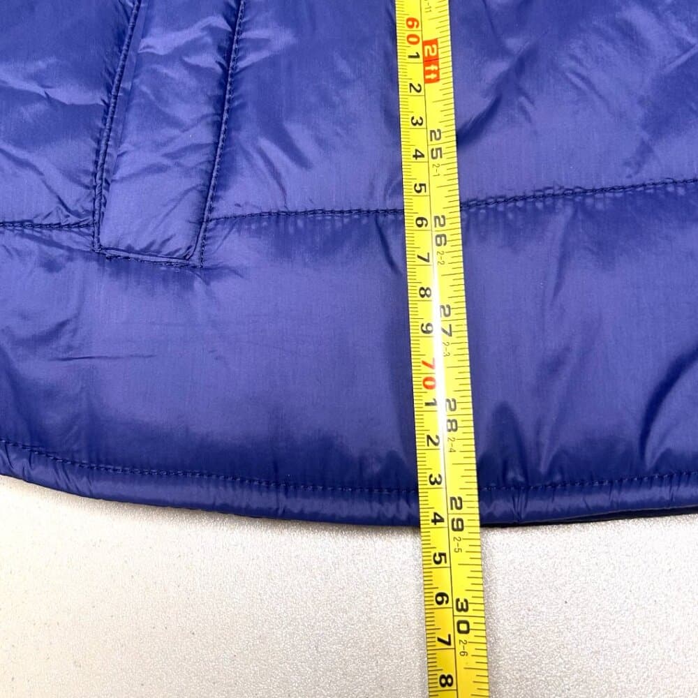 Club Room Navy Blue and Orange Puffer Vest XXL - Thumbnail 5