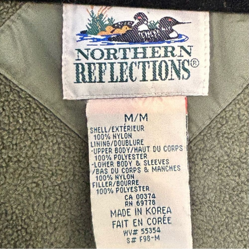 Northern Reflections Green Hiking Coat Size Medium - Thumbnail 3