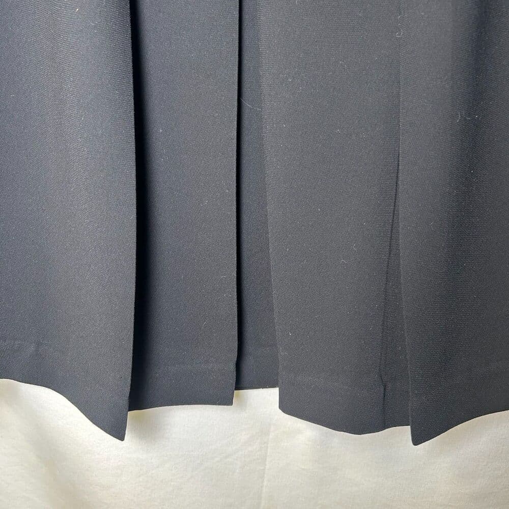 Vince A-line black midi skirt size 4