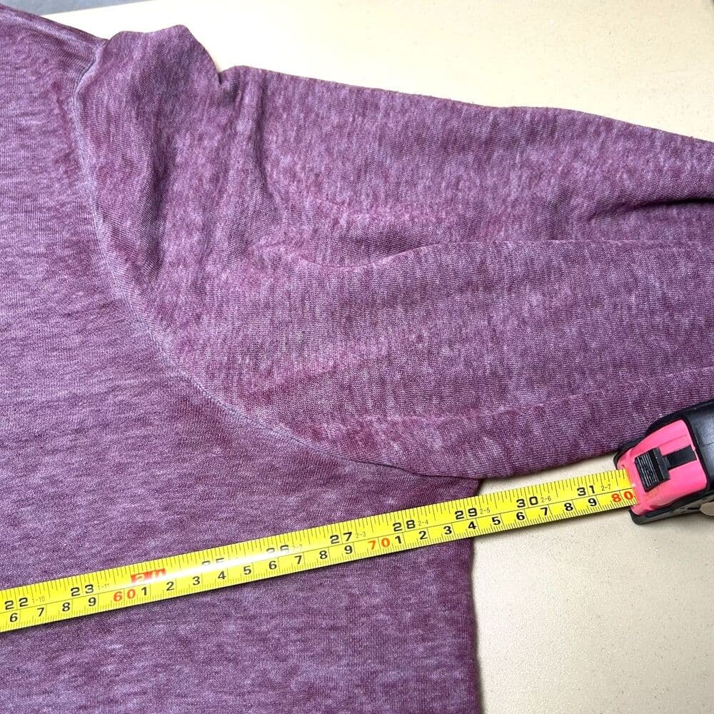 Lane Bryant Purple Embellished Blessed Graphic Sweatshirt 26/28 - Thumbnail 8
