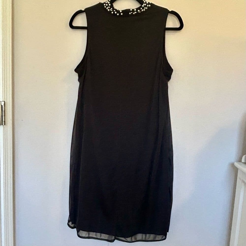 NWT Women’s Nik and Nash Little Black Sleeveless Dress Size L