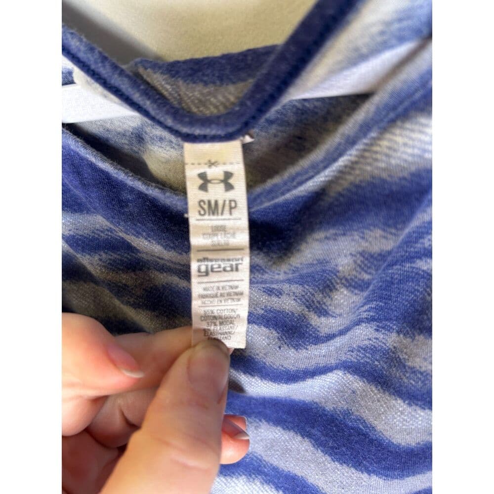 Under Armour Loose Tie Dye Workout Tank Top Small - Thumbnail 2