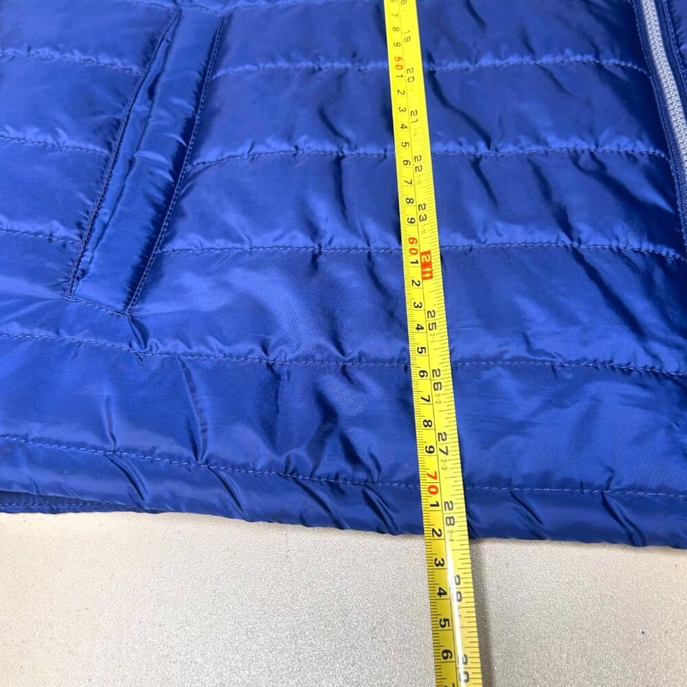 Sonoma Men's Blue and Red Puffer Vest 2XL - Thumbnail 4