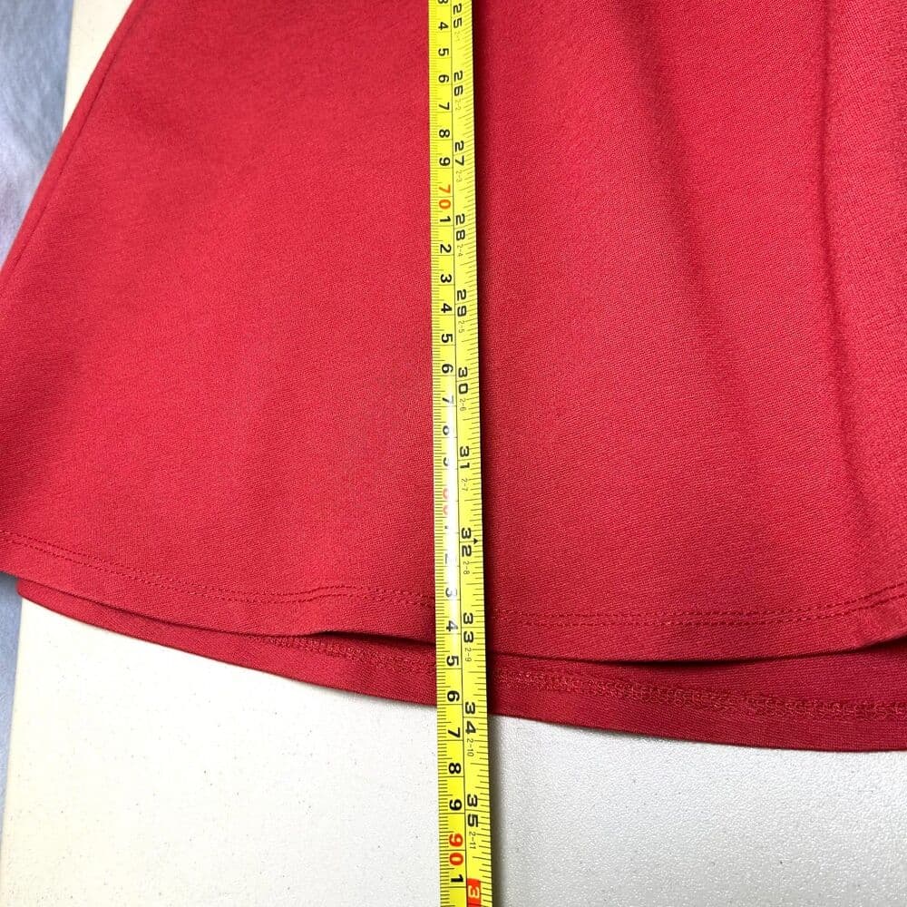 NWT Francesca's Mi Ami orange halter-style fit & flare dress XS - Thumbnail 6