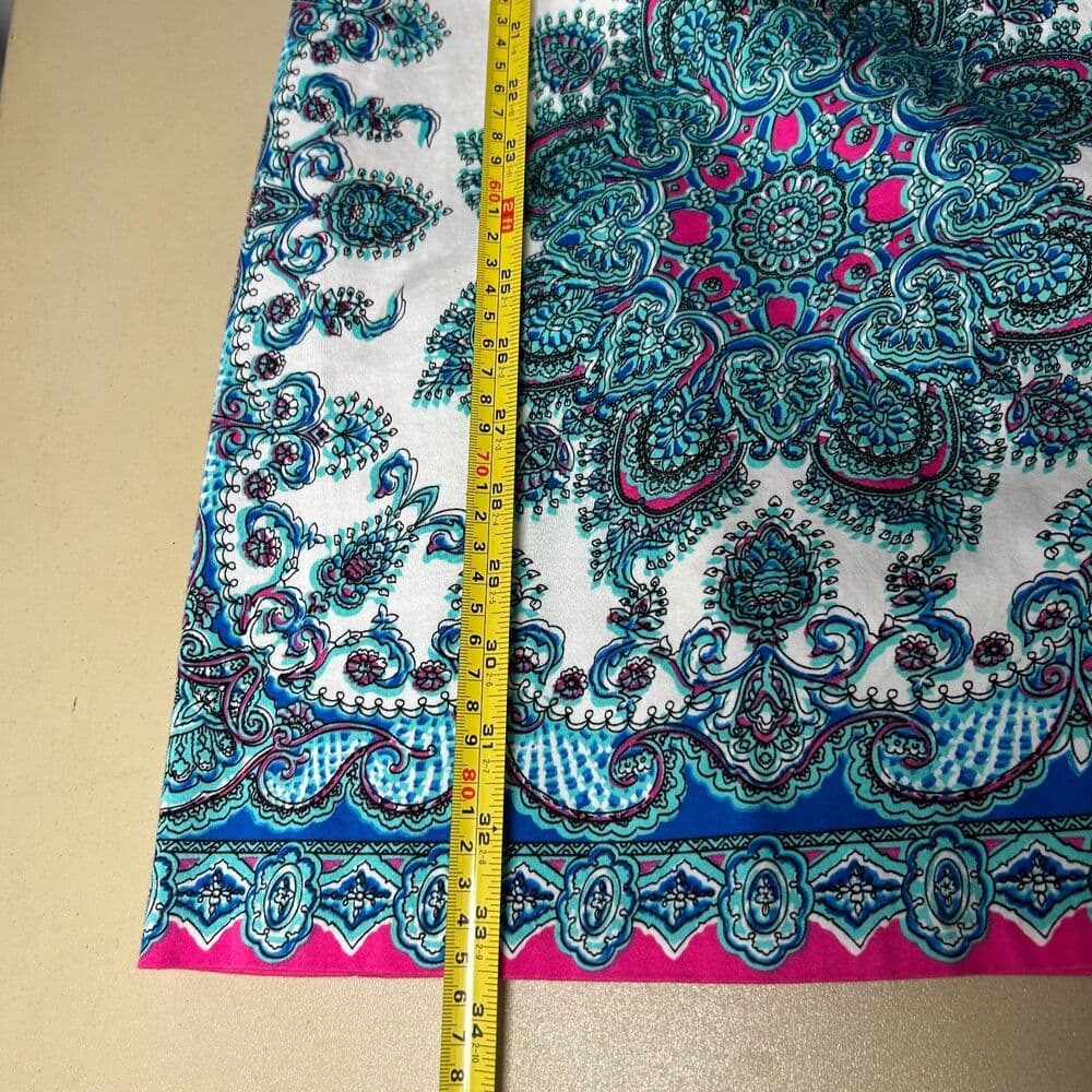 London Times blue white mandala shift dress Size 8 - Thumbnail 5