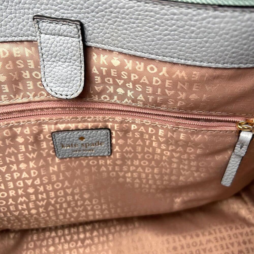 Kate Spade Leighann Mulberry Street bag in lakesedge blue - Thumbnail 10