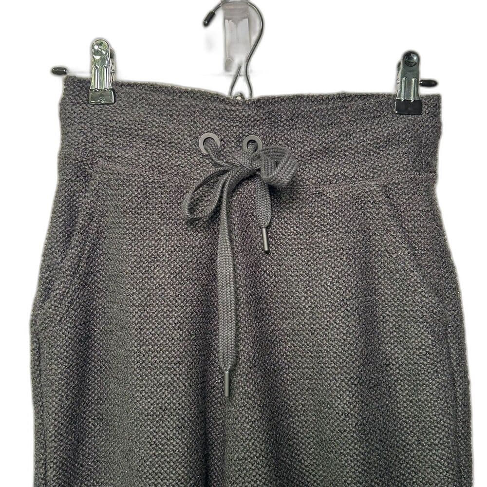Offline by Aerie Textured Knit Black Joggers XS - Thumbnail 10