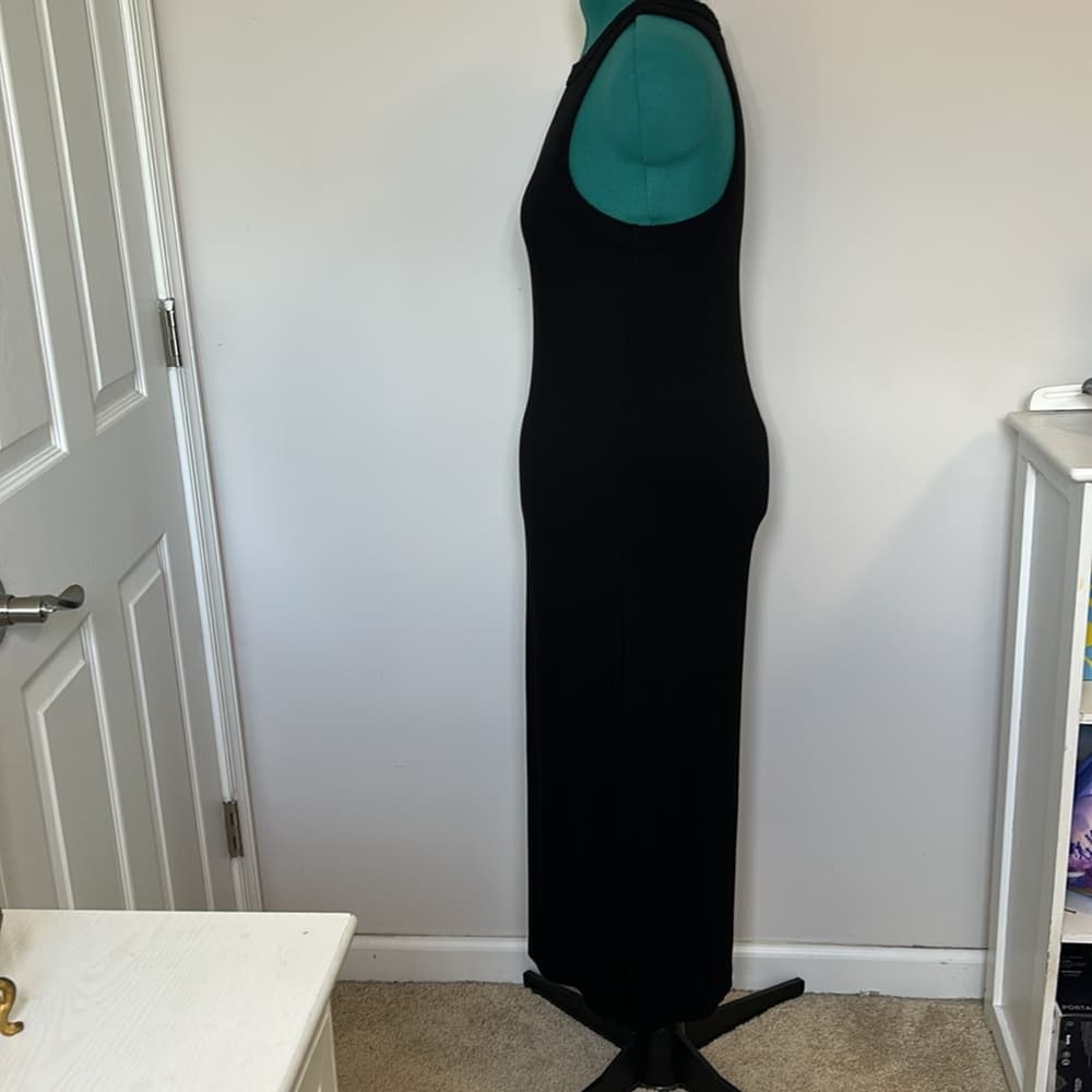 Banana Republic Black Jersey Tank Dress Size M