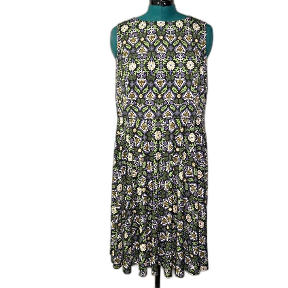 DM Collection Whitt Jersey Midi Dress Size 18W - Thumbnail 2