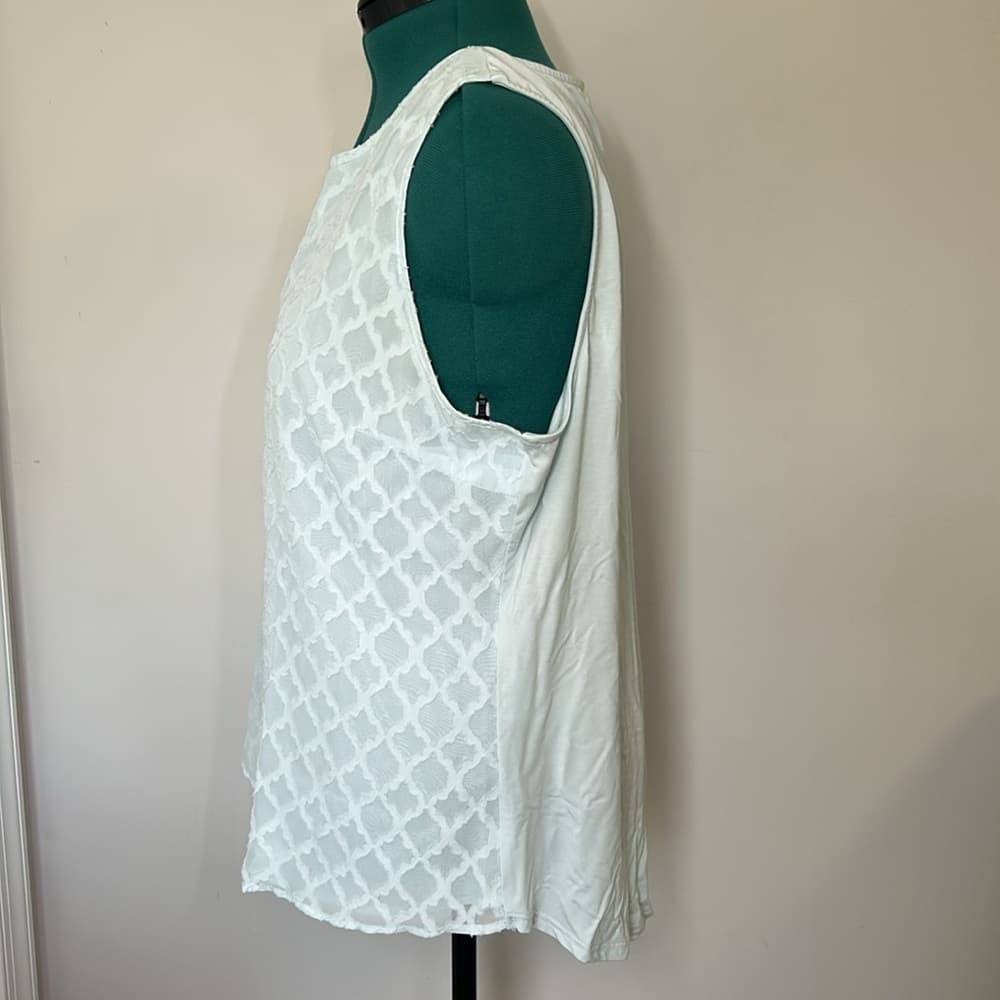 Market and Spruce Light Blue Sleeveless Women's Top XXL