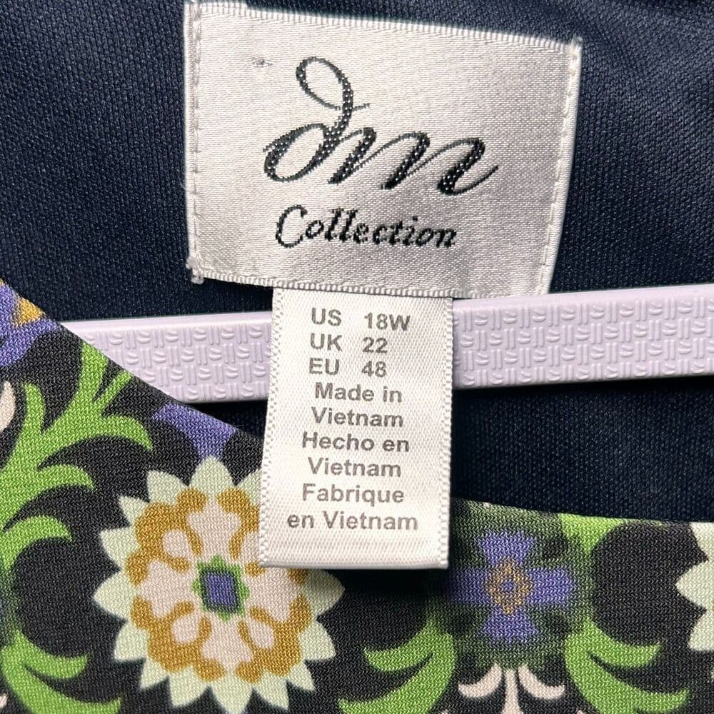 DM Collection Whitt Jersey Midi Dress Size 18W - Thumbnail 5