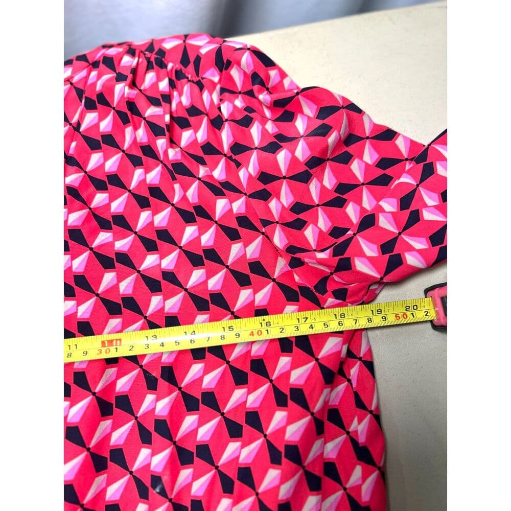 Kate Spade New York Silk Drawstring Dress Medium - Thumbnail 8