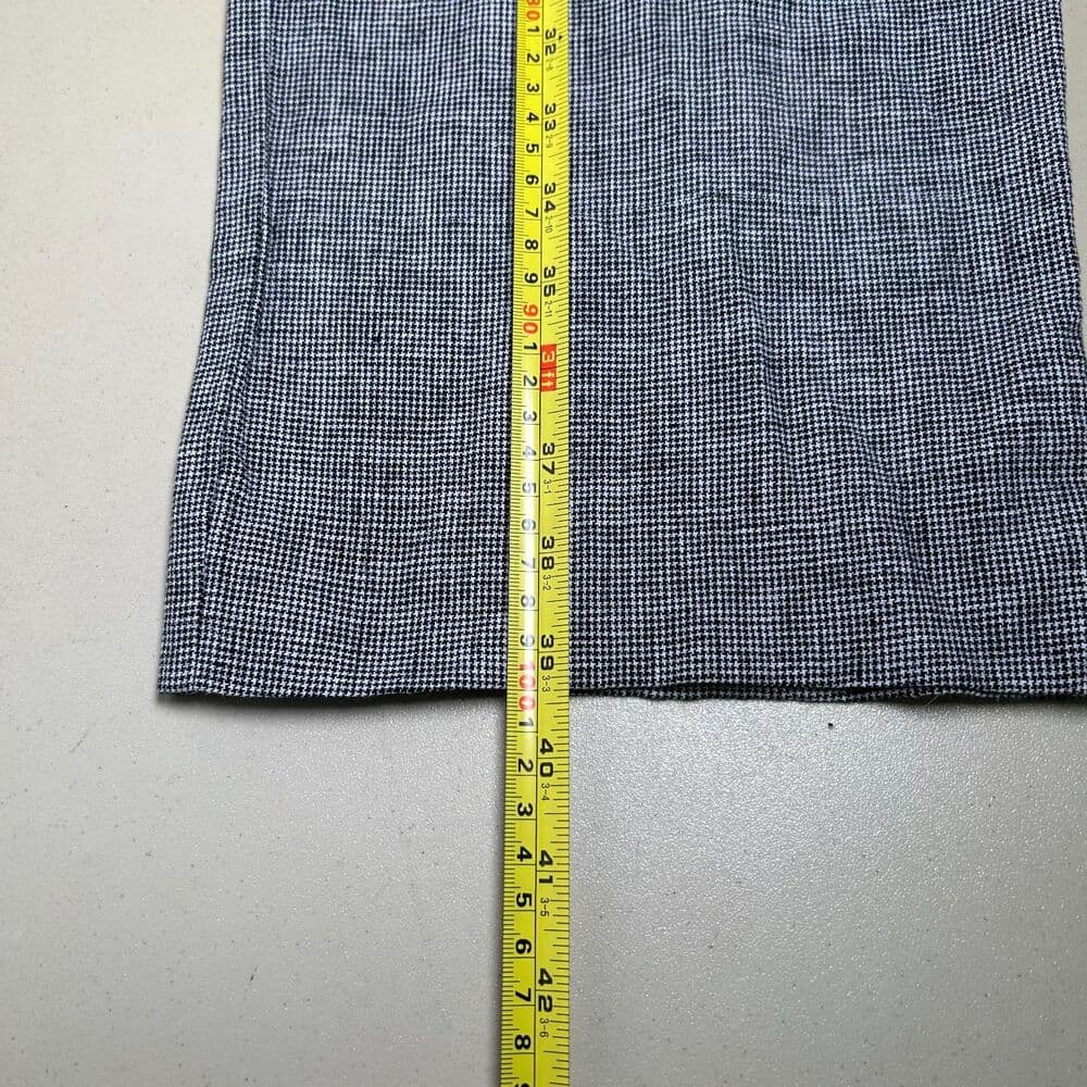 Chico's Design black and white houndstooth elastic-waist pants Size 2 - Thumbnail 6