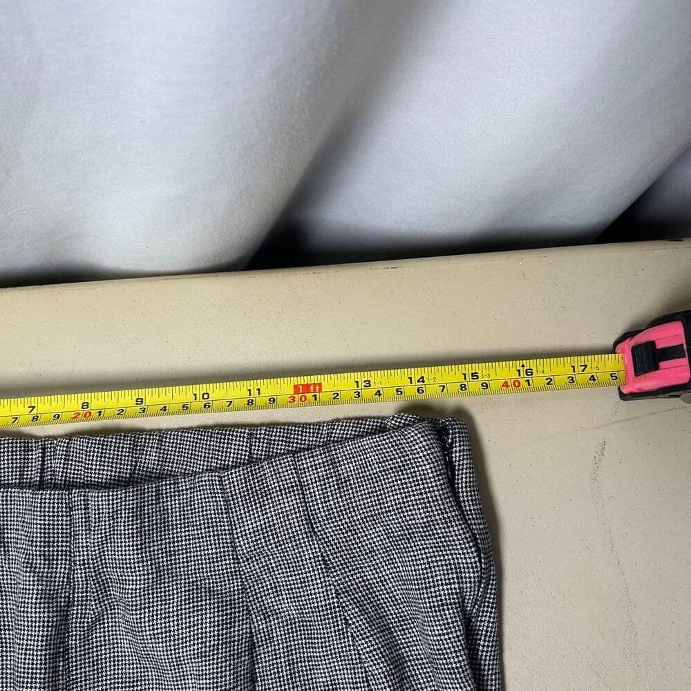 Chico's Design black and white houndstooth elastic-waist pants Size 2 - Thumbnail 8