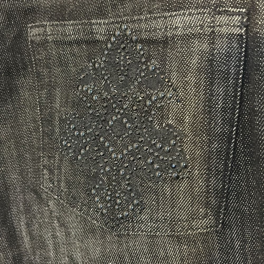 Michael Kors Women's Black Boot Cut Jeans 6P - Thumbnail 2