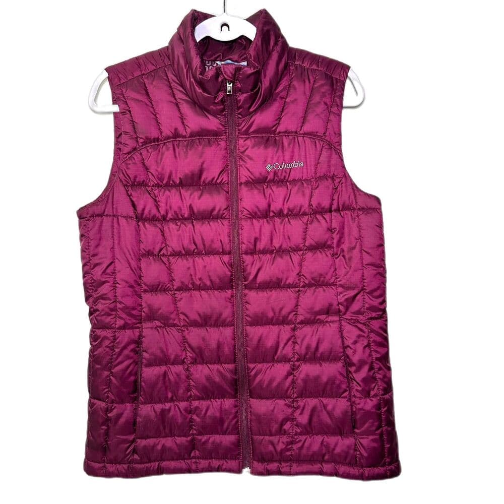 Columbia Thermal Coil Purple Puffer Vest Size L - Thumbnail 7