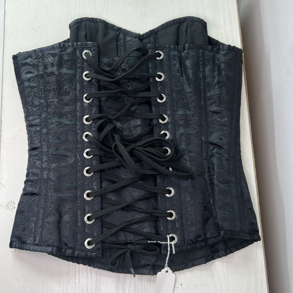 Delilah’s Elegant Black Corset Size 24