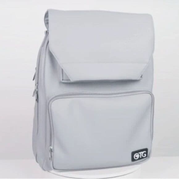 NWT OTG Gray Baby Diaper Changing Station Backpack - Thumbnail 9