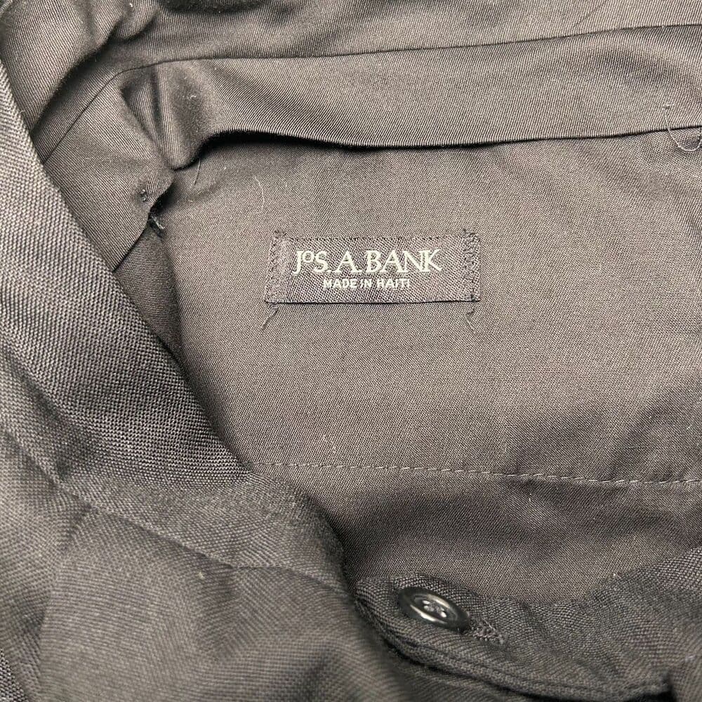Jos. A. Bank Classic Black Tuxedo — Satin Peak Lapel 43/34 - Thumbnail 6