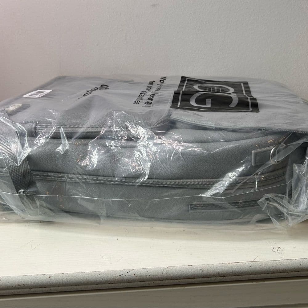 NWT OTG Gray Baby Diaper Changing Station Backpack - Thumbnail 6