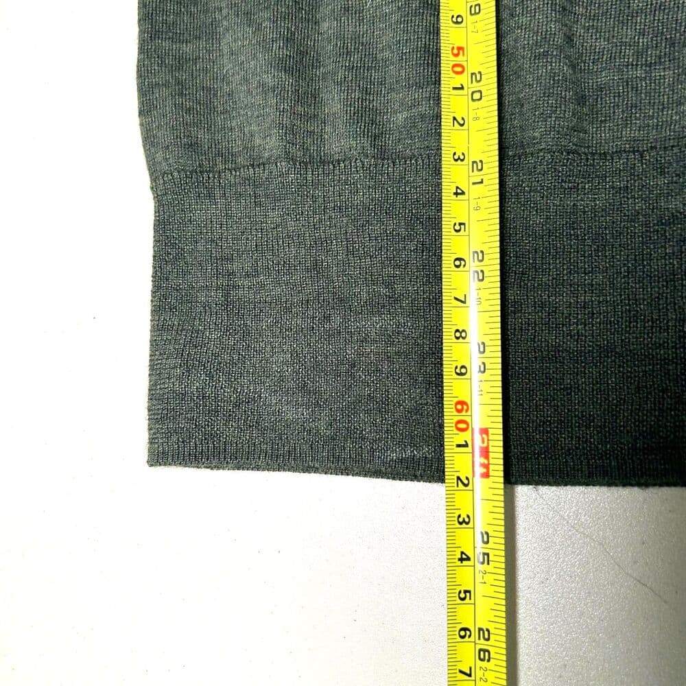 J.Crew Mercantile Olive Green Wool Blend Turtleneck Medium - Thumbnail 6