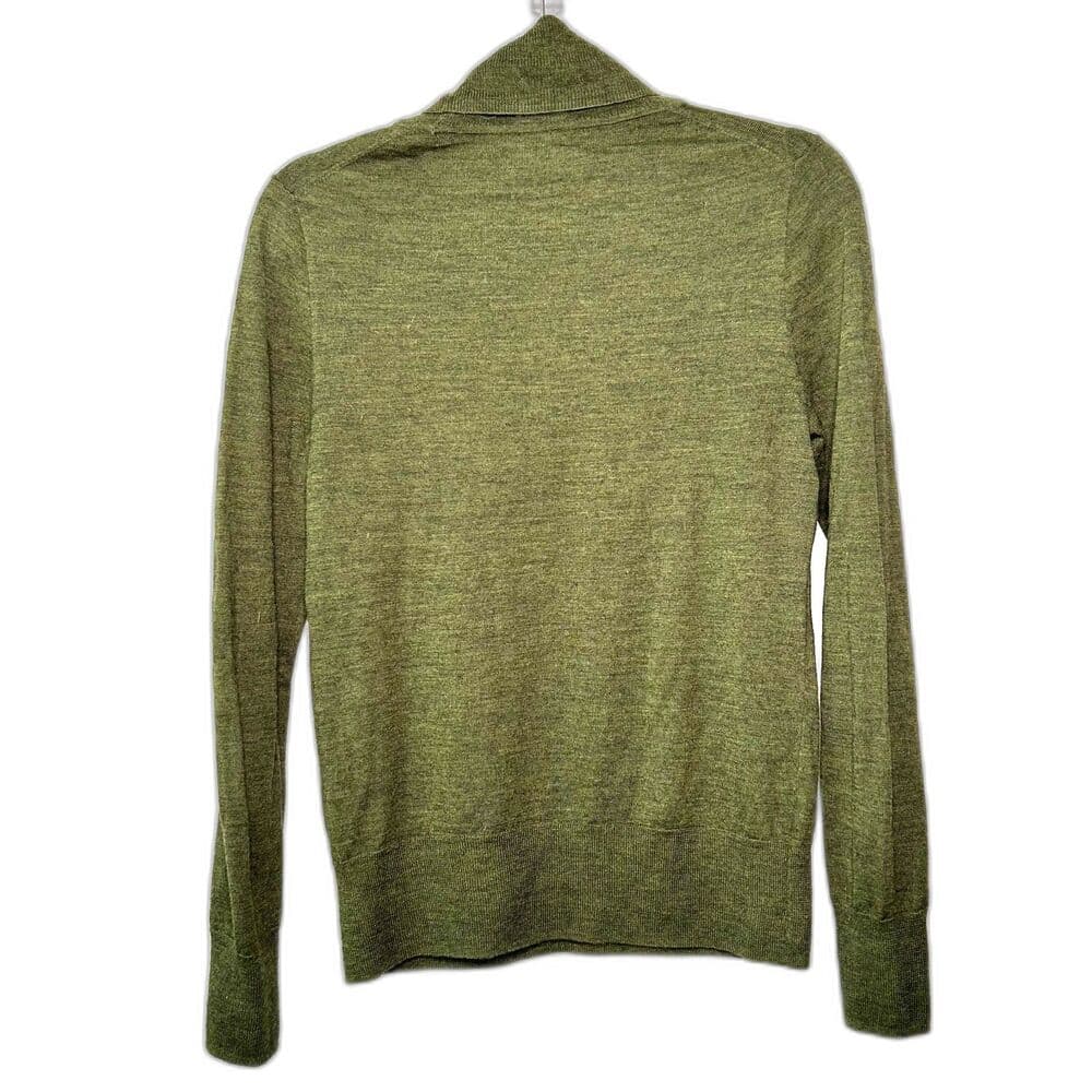 J.Crew Mercantile Olive Green Wool Blend Turtleneck Medium