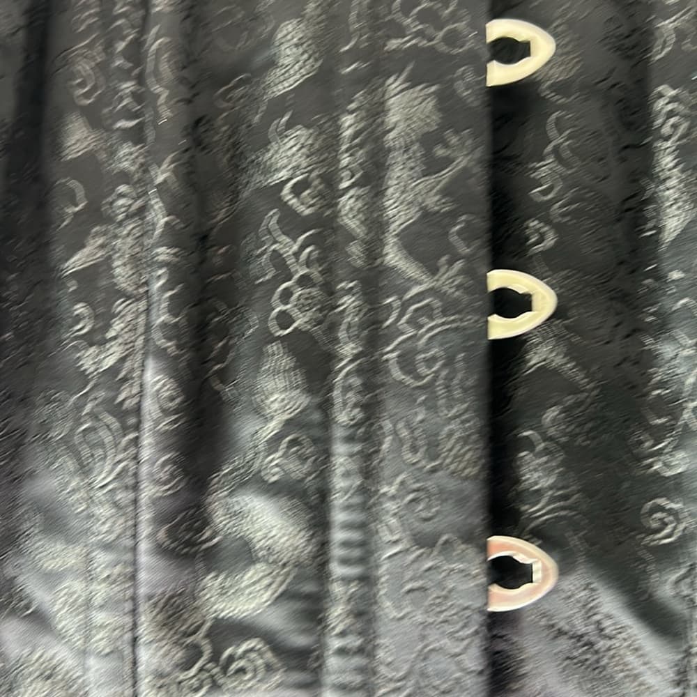 Delilah’s Elegant Black Corset Size 24 - Thumbnail 4