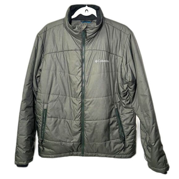 Columbia Men's Gray Omni Heat Interchange Puffer Jacket Medium - Thumbnail 12