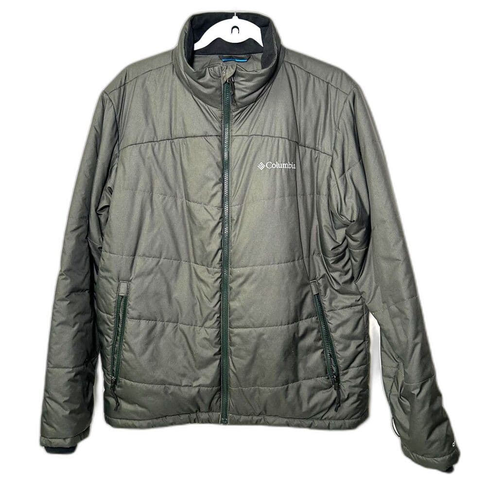 Columbia Men's Gray Omni Heat Interchange Puffer Jacket Medium - Thumbnail 11