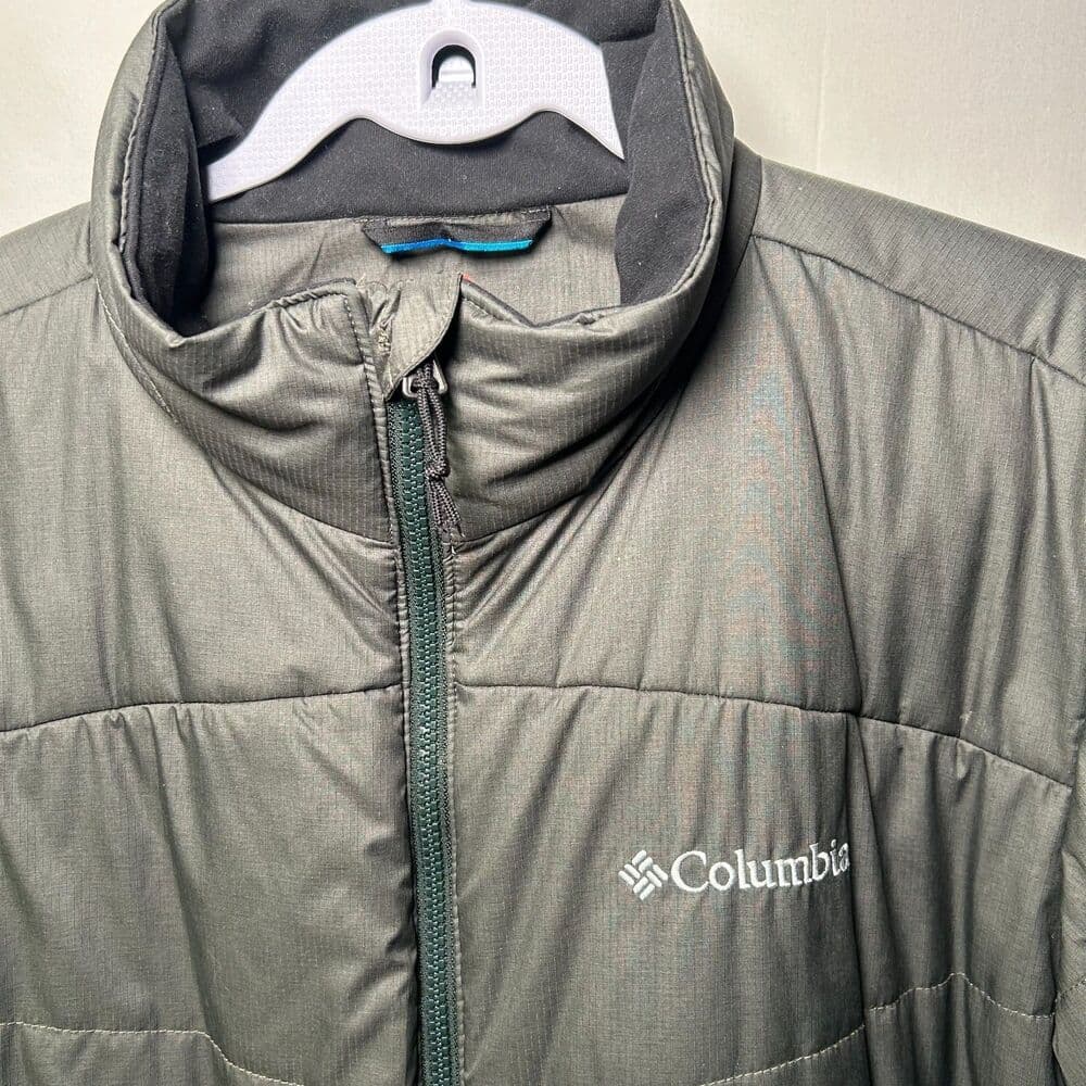 Columbia Men's Gray Omni Heat Interchange Puffer Jacket Medium