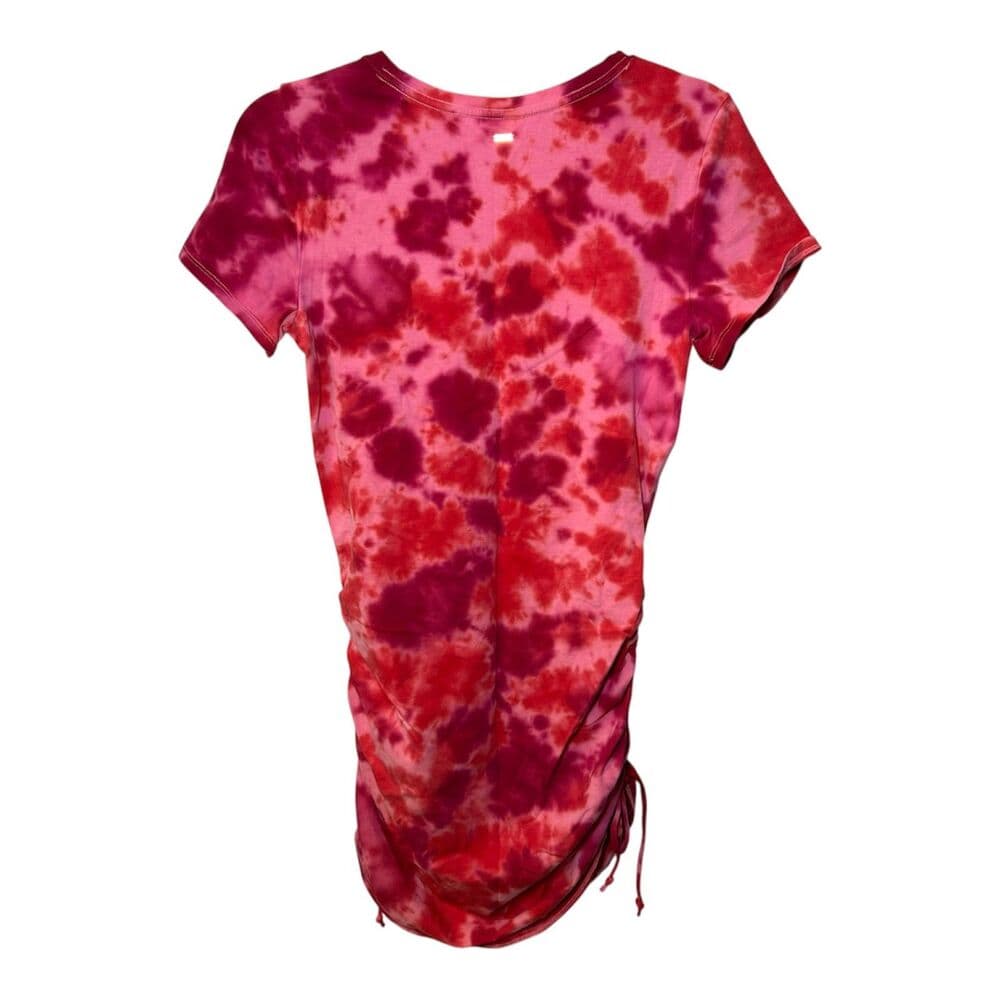 Victoria's Secret PINK tie-dye ruched side mini dress Medium - Thumbnail 6