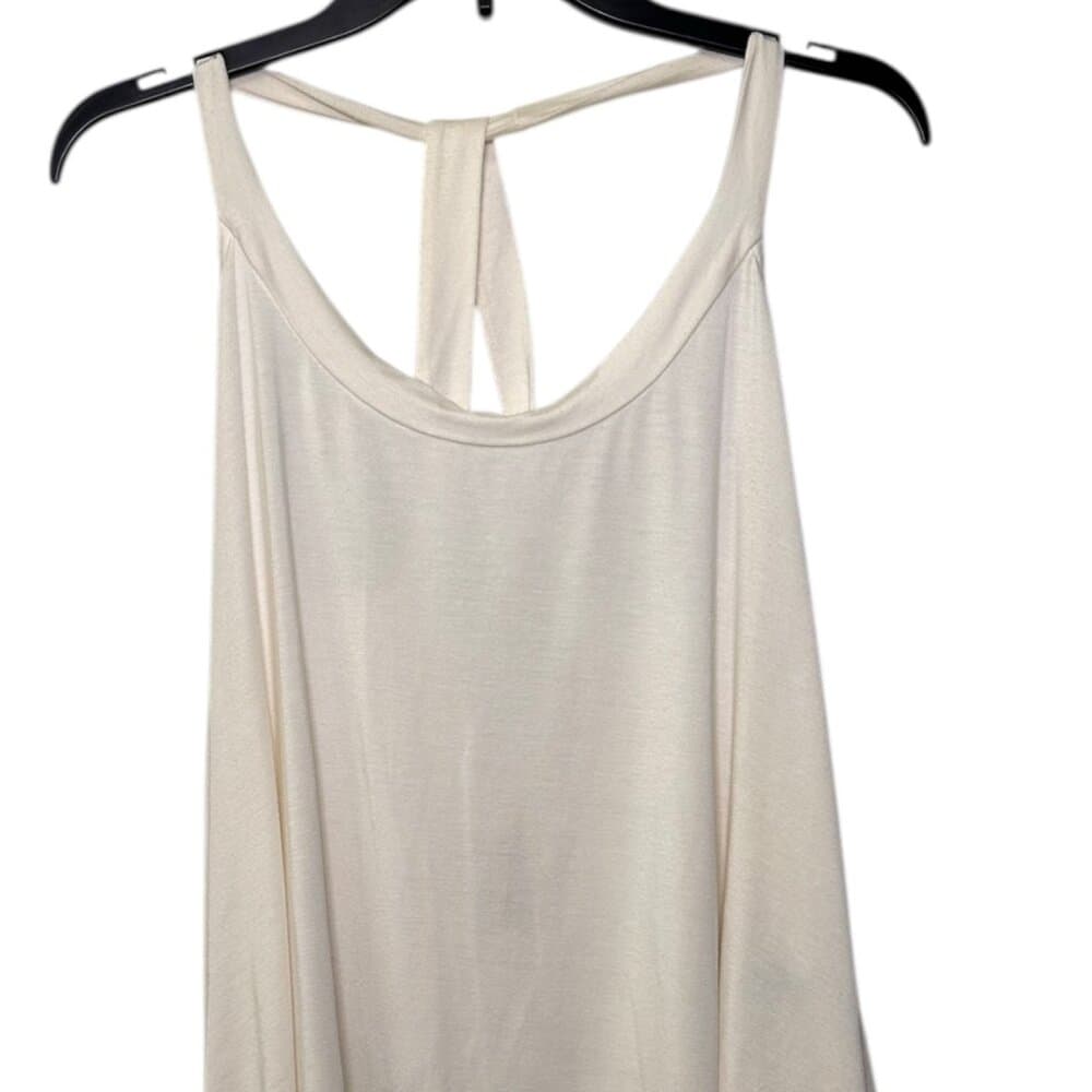 Rachel Pally White Racerback-Style Tank Top Size S - Thumbnail 3