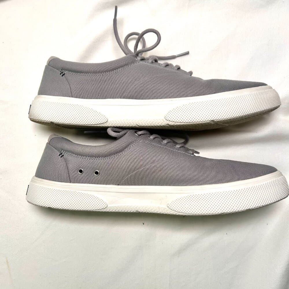 Sperry Halyard Gray Plushstep Sneakers size 12 - Thumbnail 8