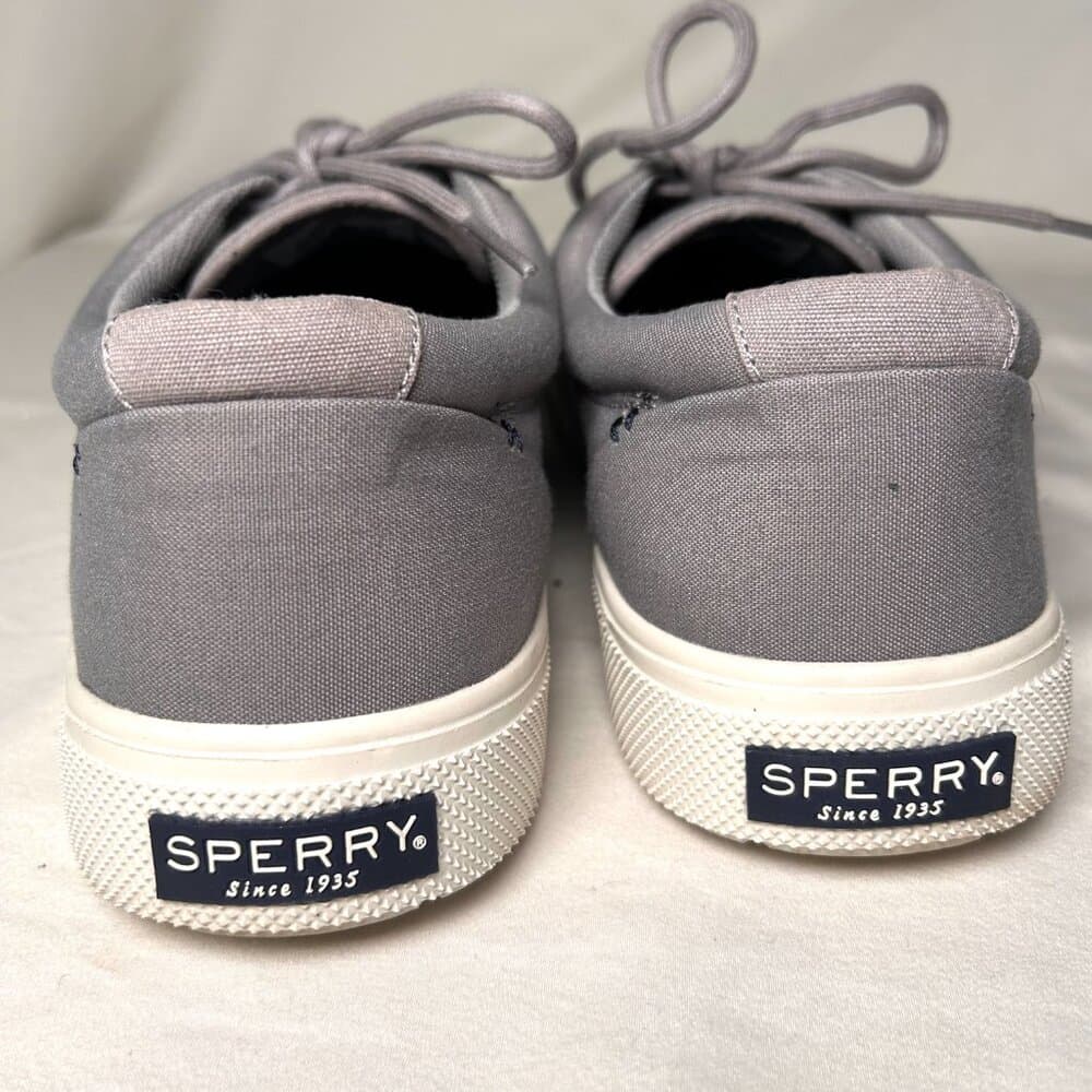 Sperry Halyard Gray Plushstep Sneakers size 12 - Thumbnail 5
