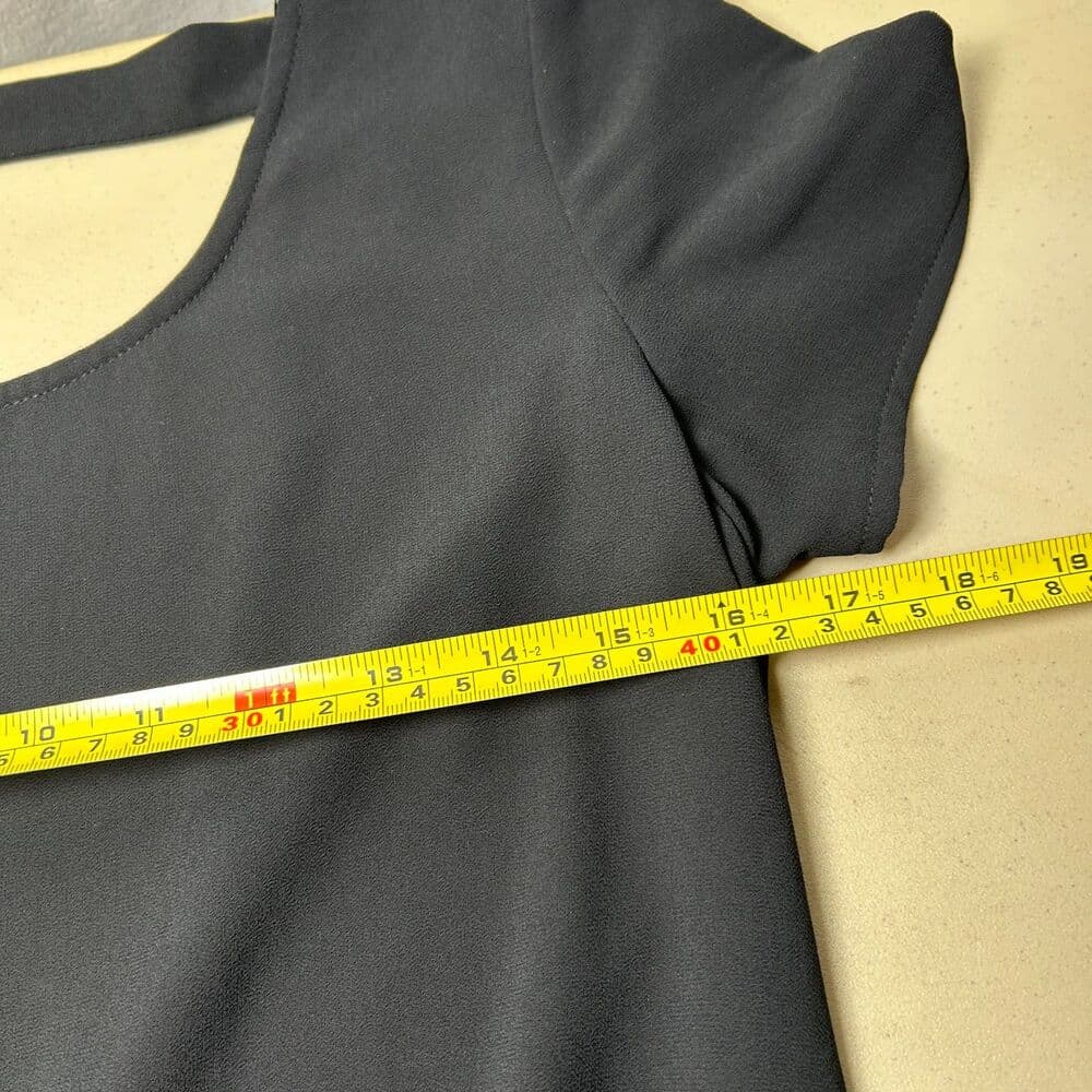 Style Loft black boatneck romper Small - Thumbnail 5