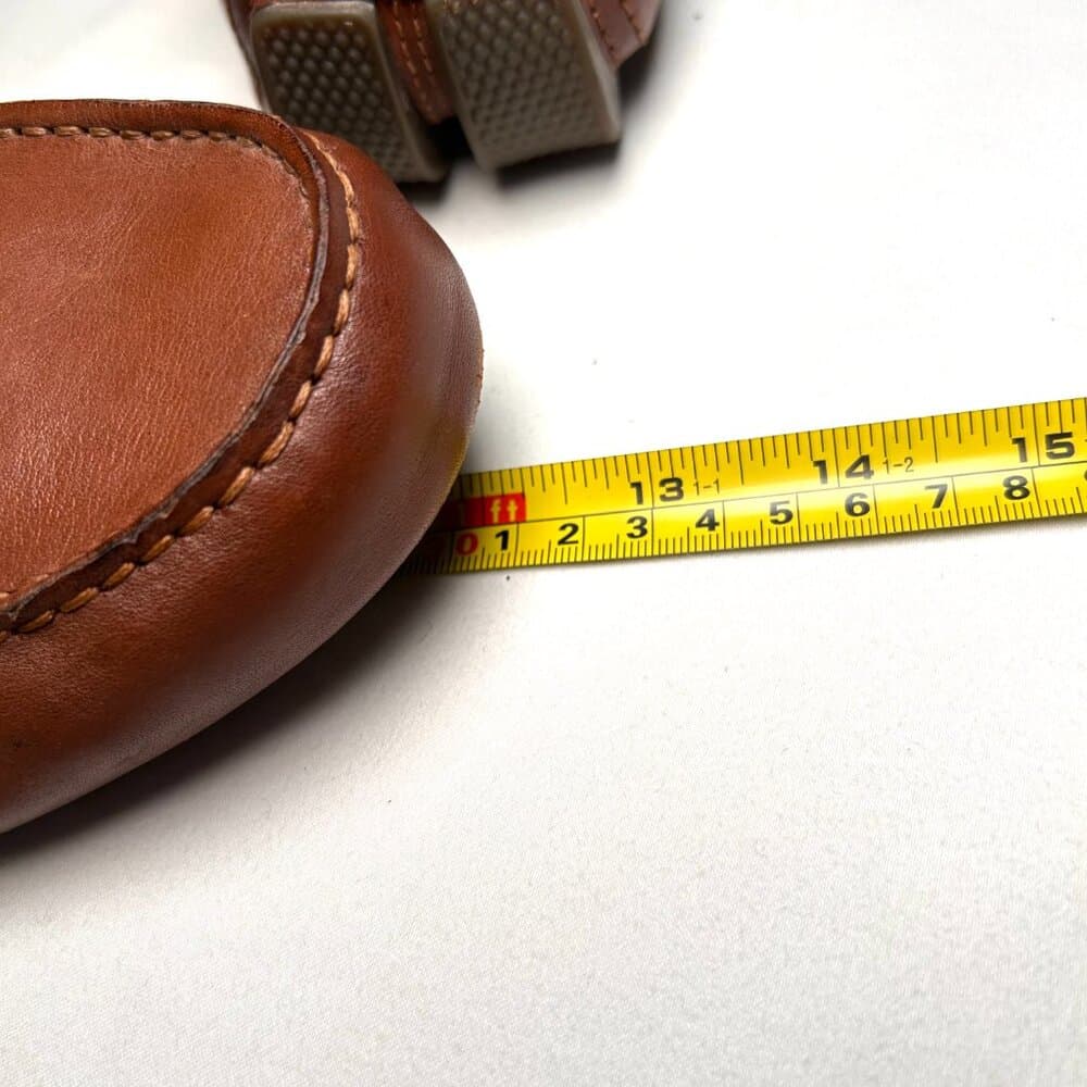 Clarks Markman Plain driving style loafer in tan leather Size 12 - Thumbnail 10