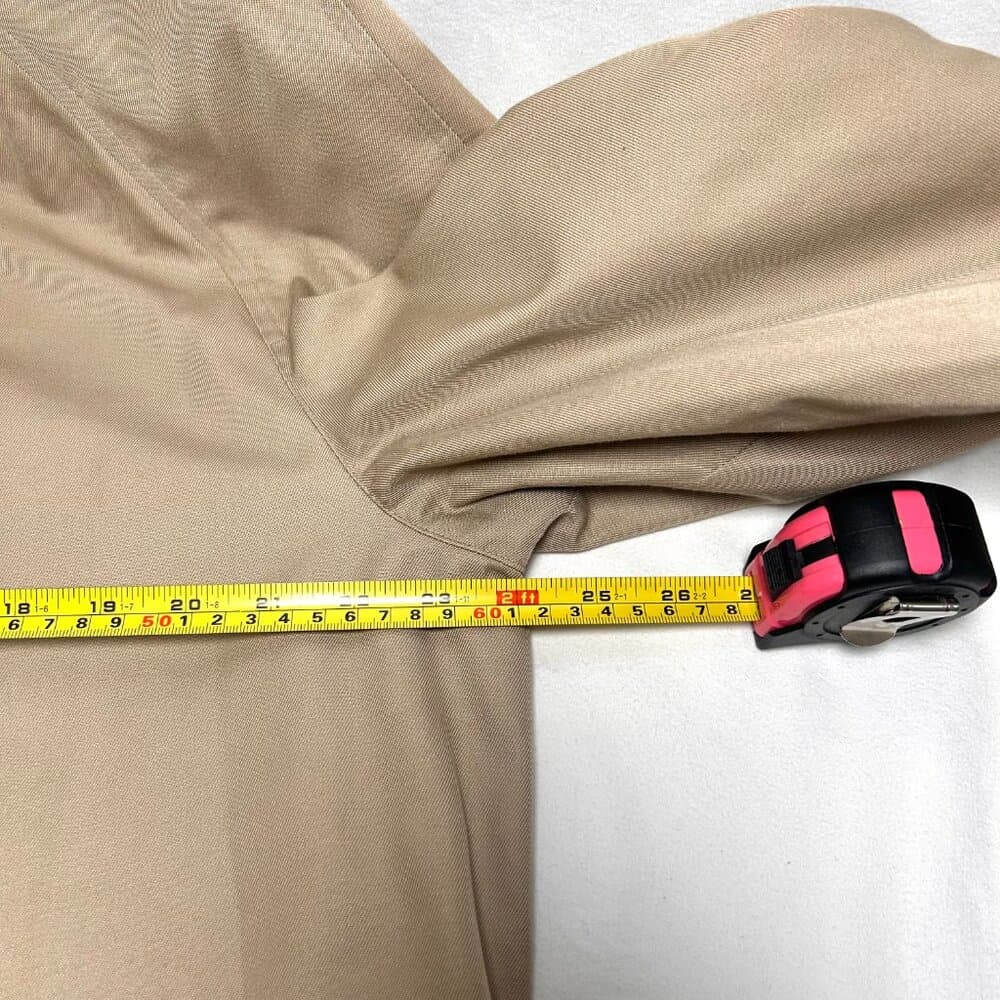 Vintage Burberrys Classic Tan Trenchcoat Men's XL - Thumbnail 7