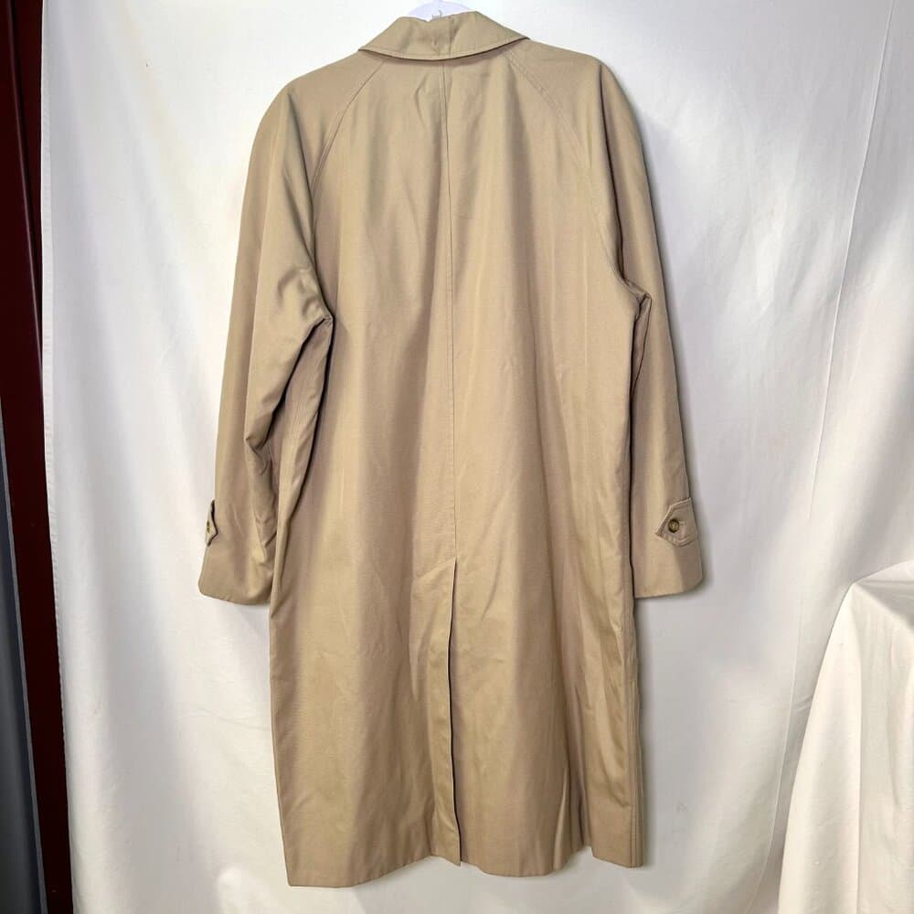 Vintage Burberrys Classic Tan Trenchcoat Men's XL - Thumbnail 3