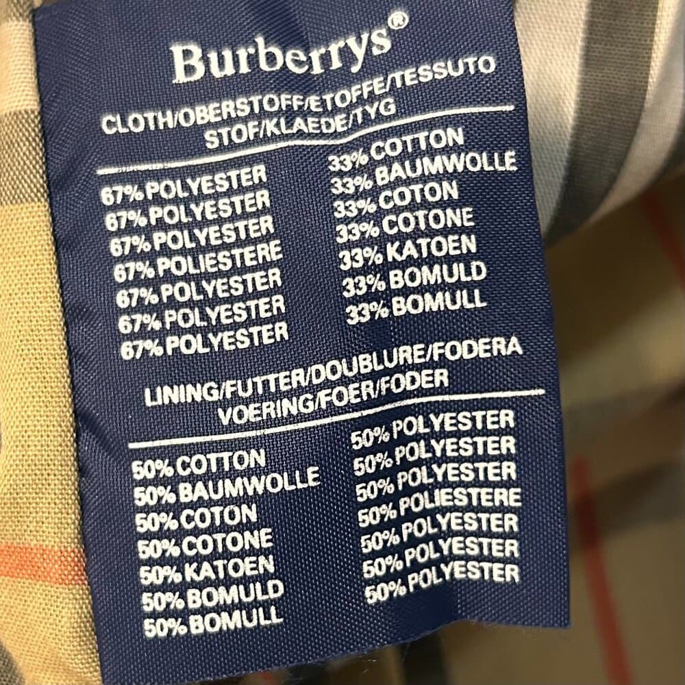 Vintage Burberrys Classic Tan Trenchcoat Men's XL - Thumbnail 5