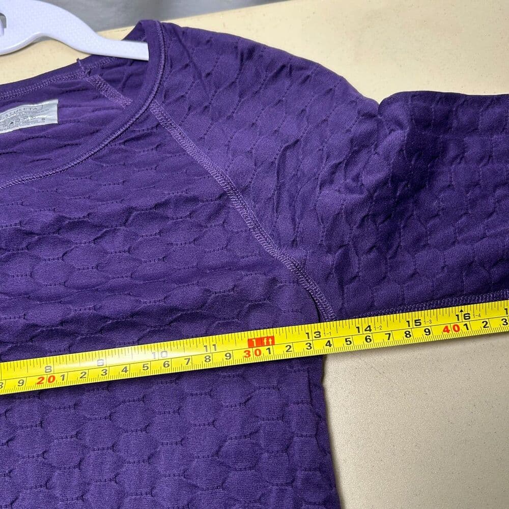 Athleta Epitomize Top textured long-sleeve shirt Small - Thumbnail 5
