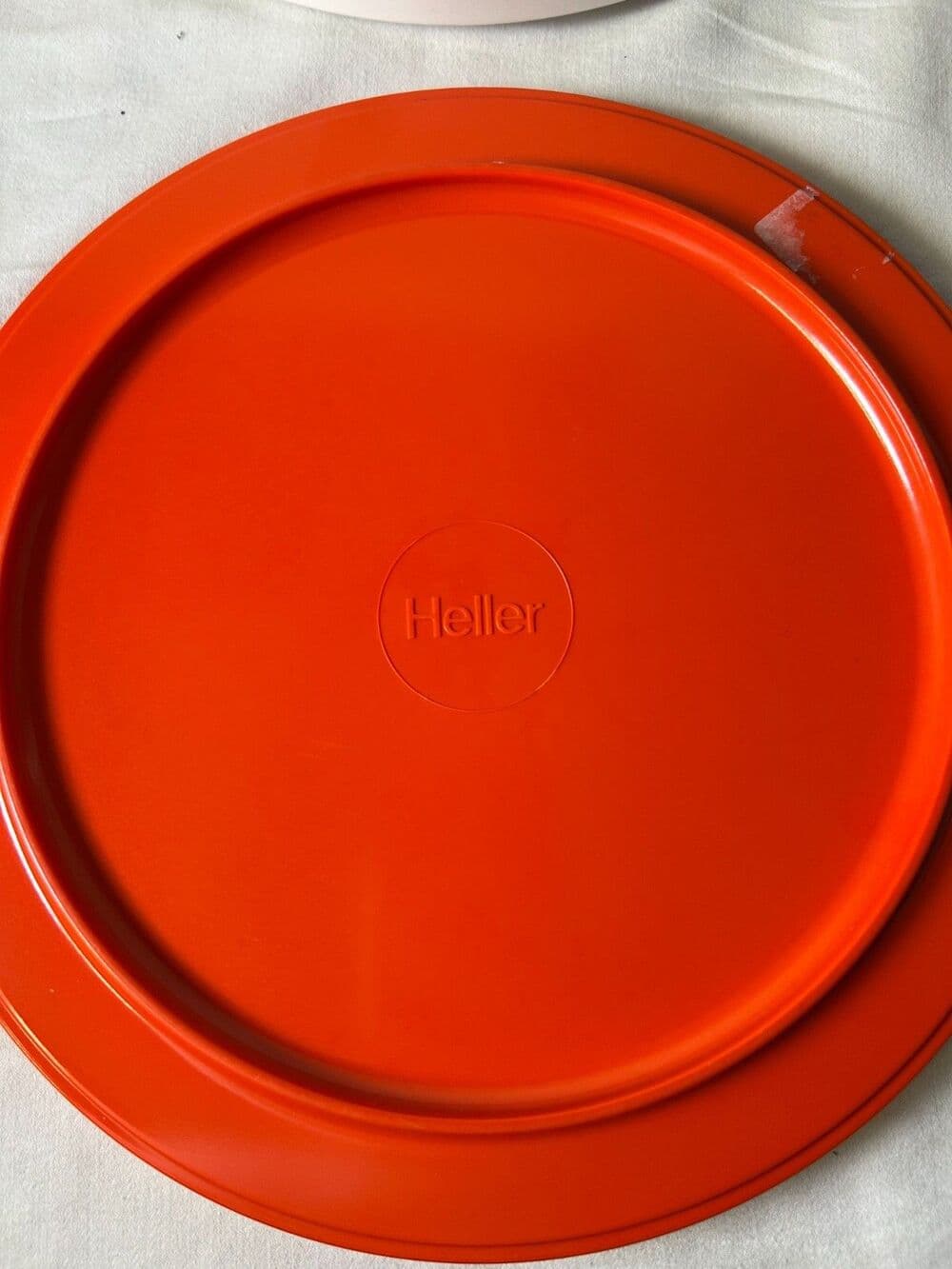 Vintage Heller Design By Massimo Vignelli 10" Stackable Plates Set Of 4 - Thumbnail 2