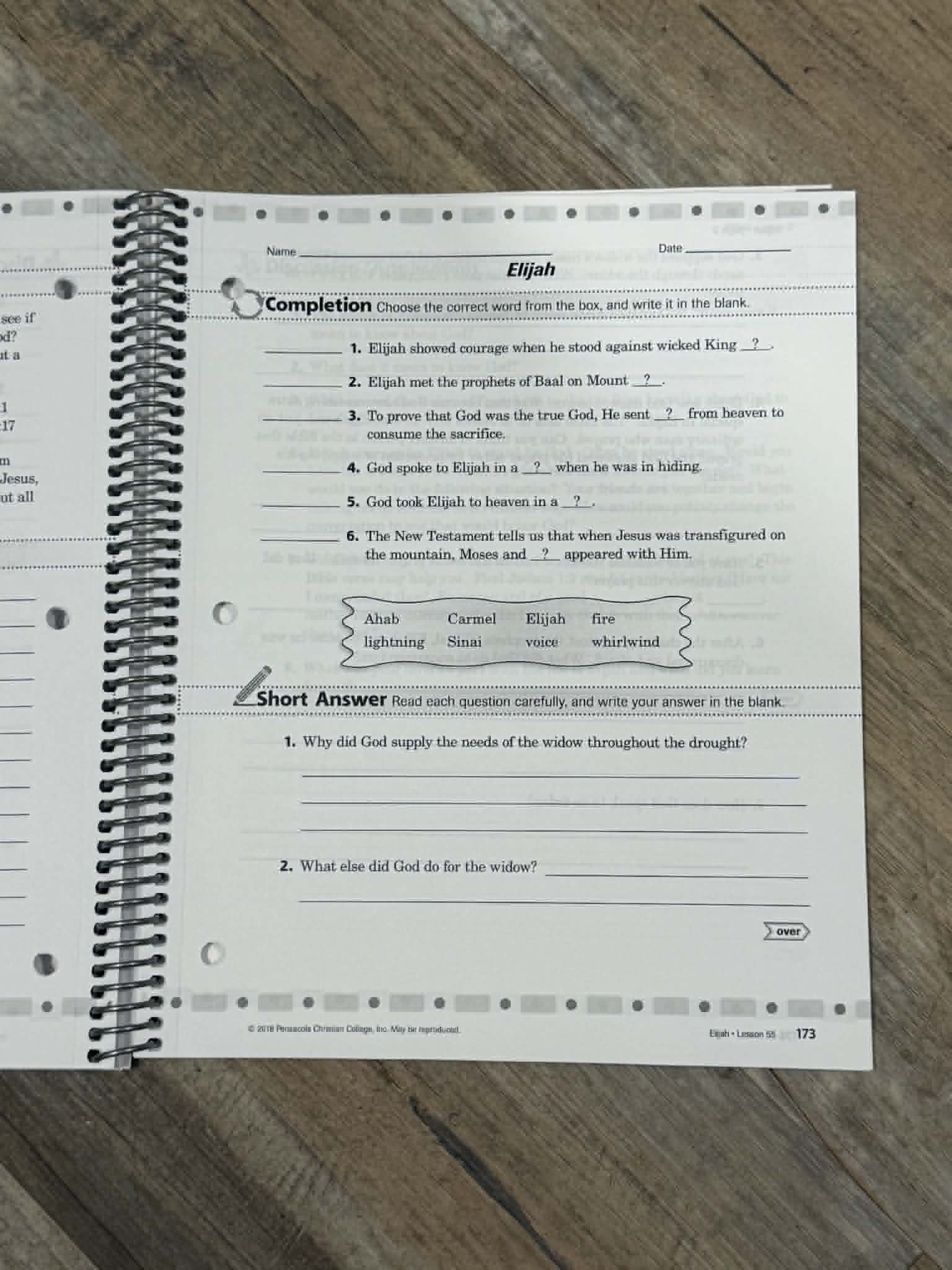 Abeka Grade 3 Homeschool Bible Curriculum - Thumbnail 2
