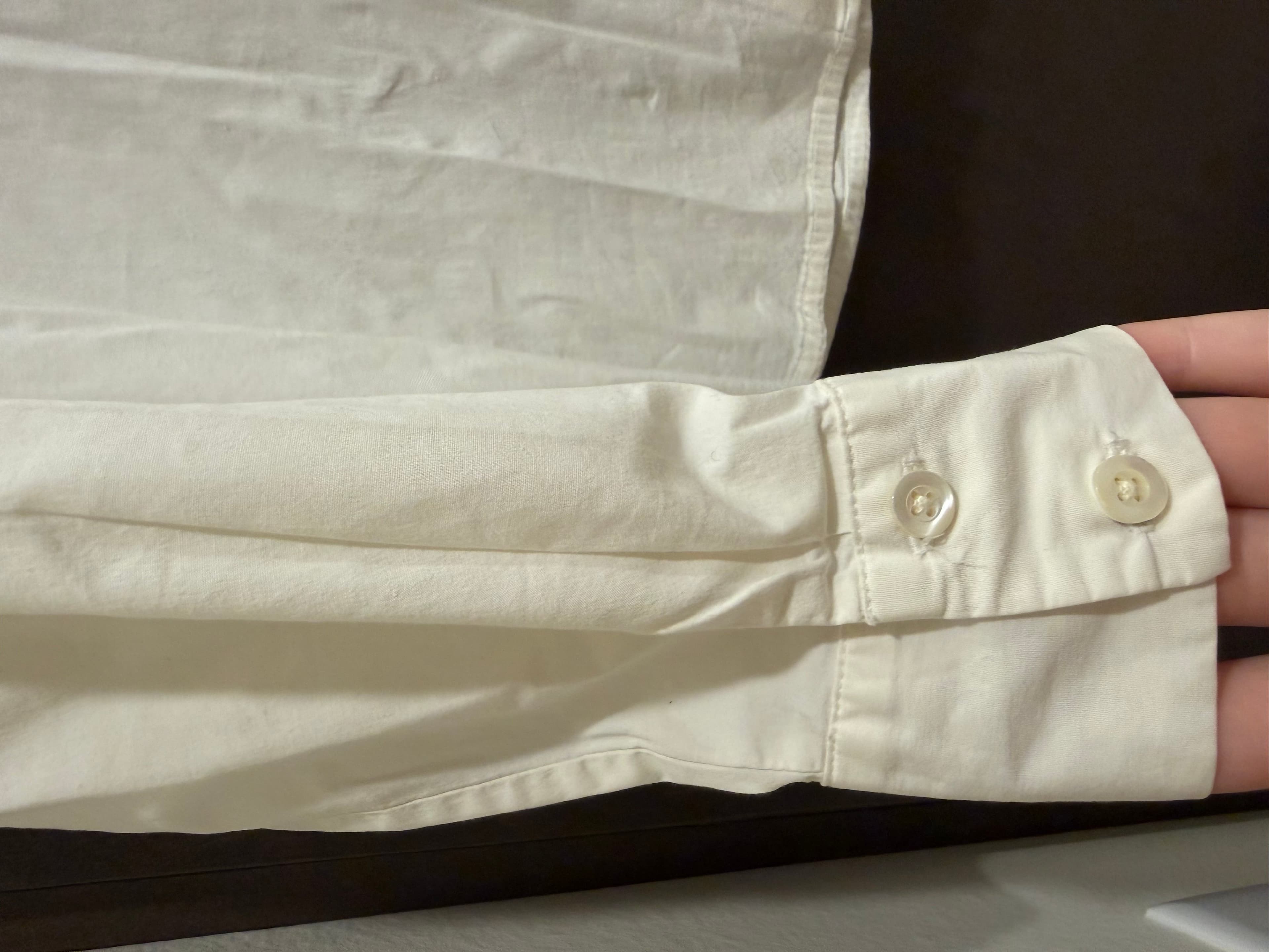 GAP Ivory Button Down Shirt Size XS - Thumbnail 4