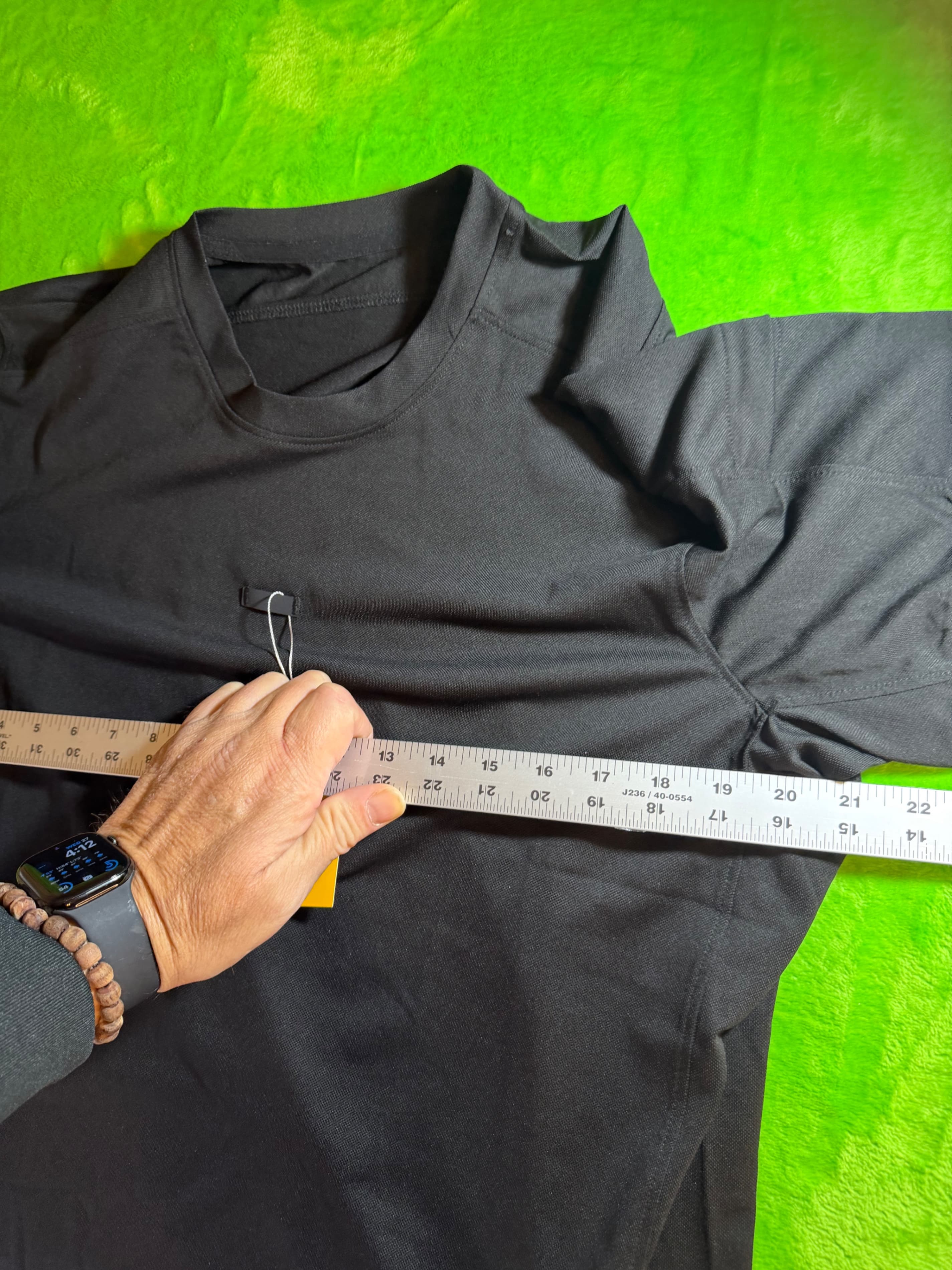 Tactishirt Men's Black Tactical Performance Tee Size L NWT Athletic Stretch - Thumbnail 6