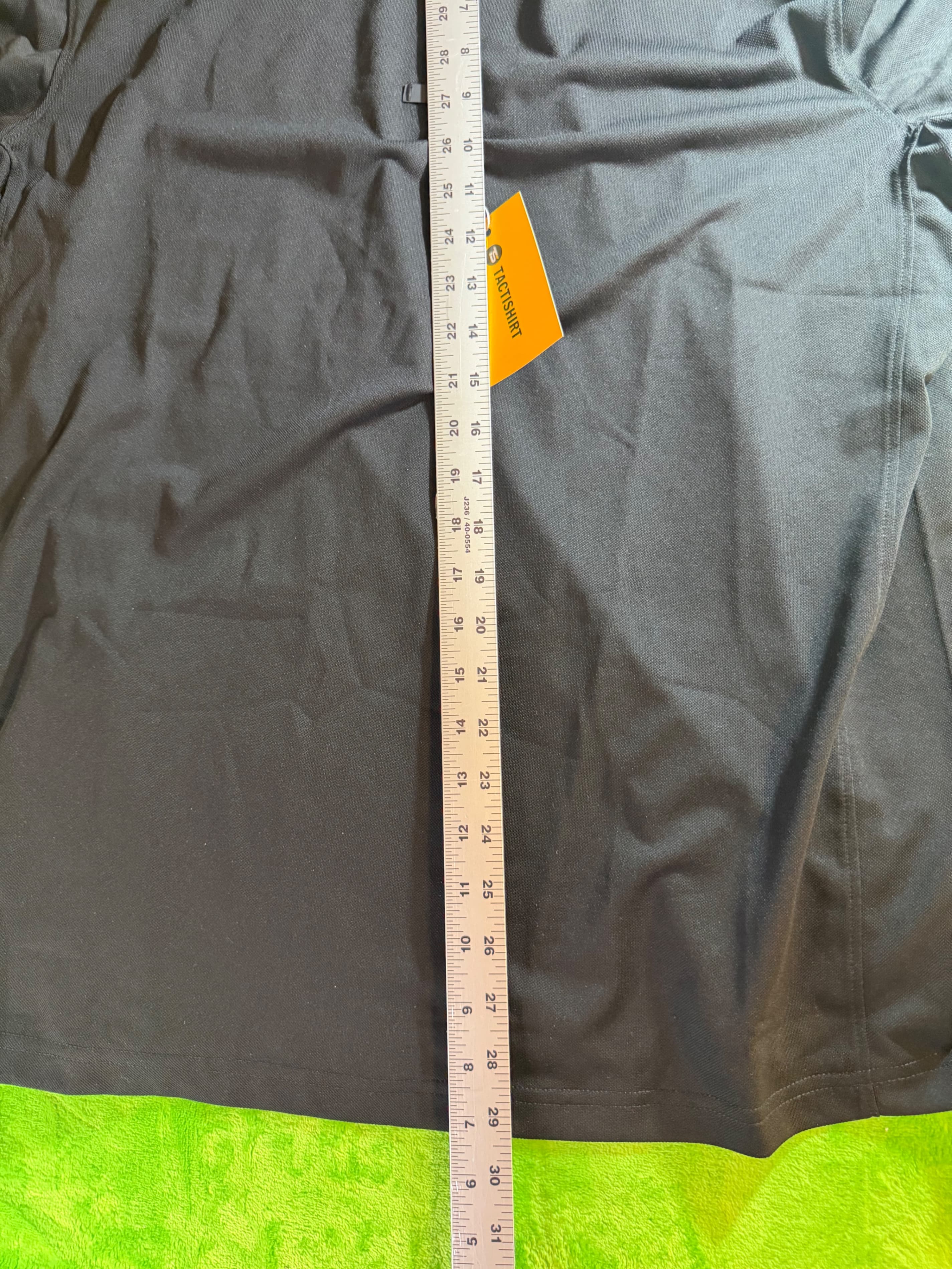 Tactishirt Men's Black Tactical Performance Tee Size L NWT Athletic Stretch - Thumbnail 7