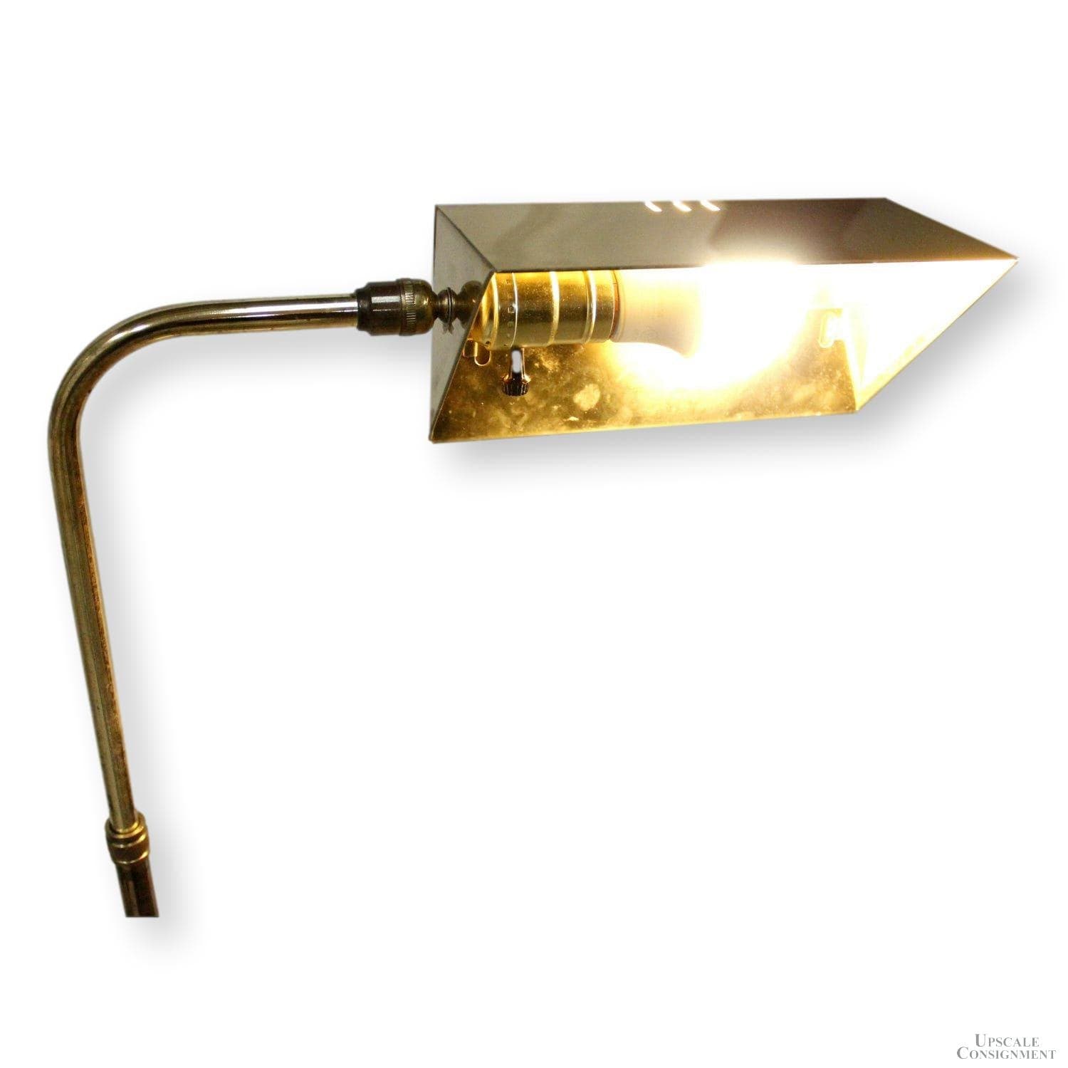 Adjustable Brass Floor Lamp - Thumbnail 2