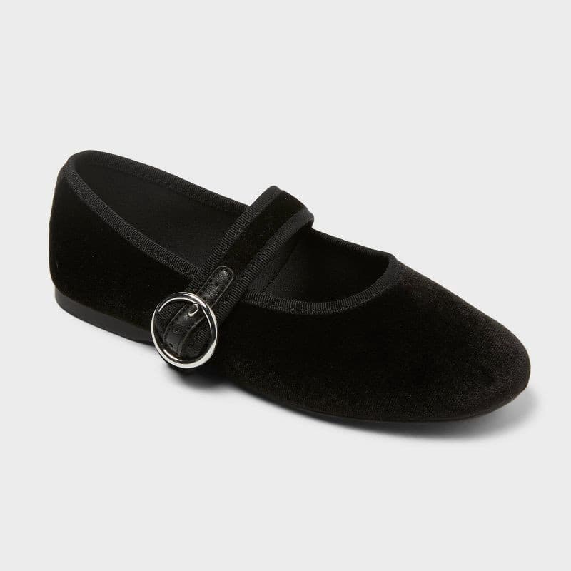 Kids' Quilla Ballet Flats - Art Class™ Black 13 - Thumbnail 3